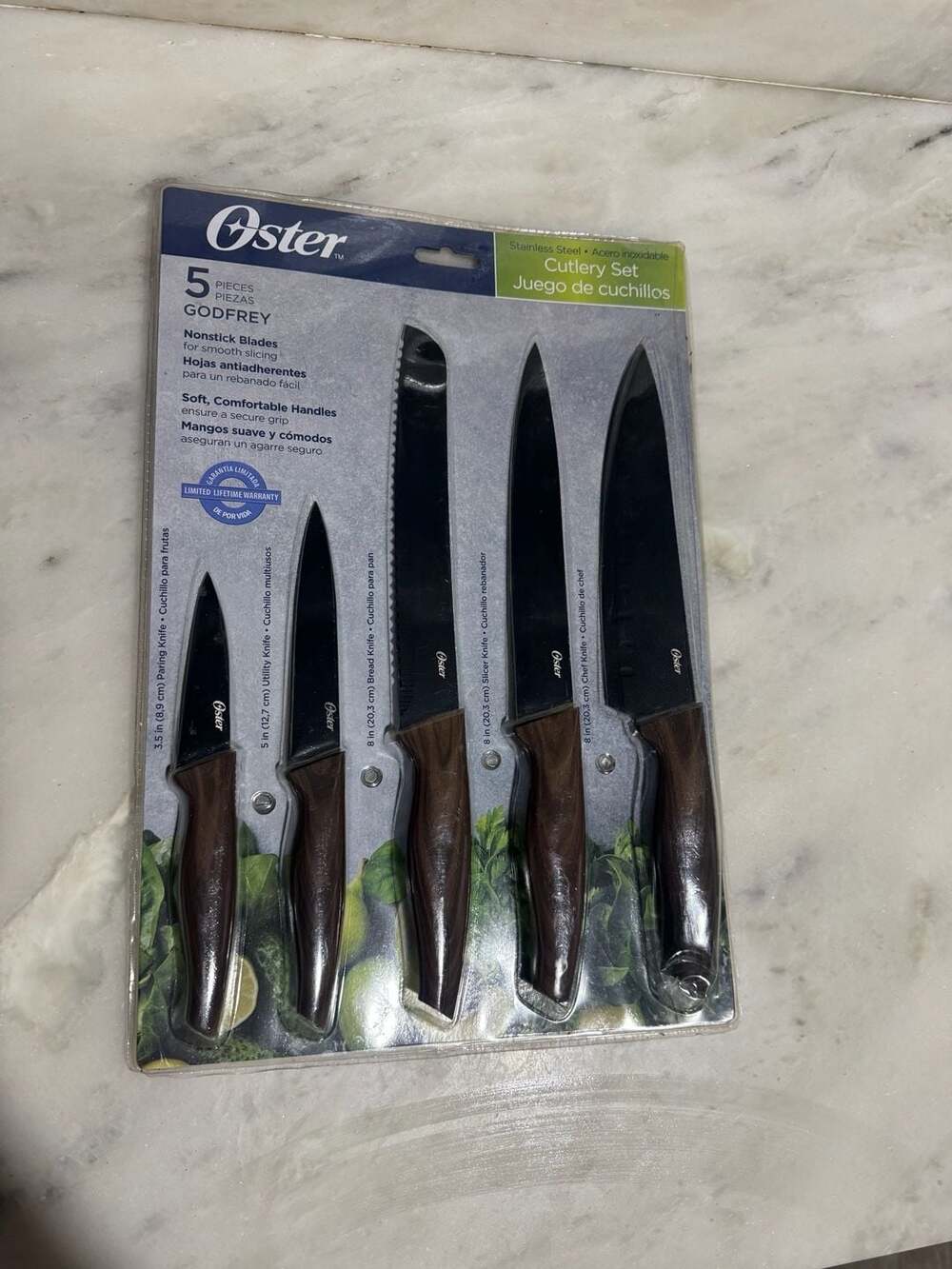 Oster Godfrey 5 Piece Stainless Steel Cutlery Set